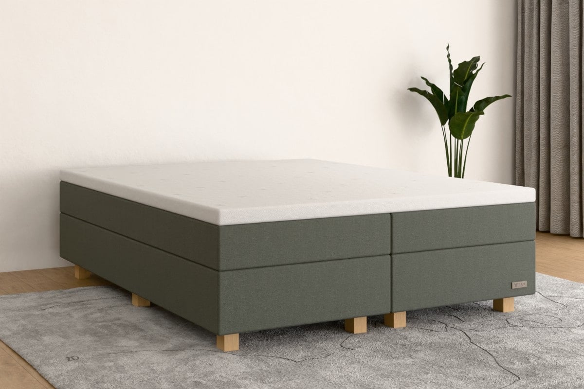 Boxspringbett MAX 180x200 cm Waldgrün H2 /H4 GN000SF