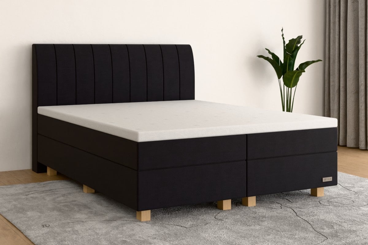 Boxspringbett MAX 160x200 cm Black Edition H4 /H3 SW400SF