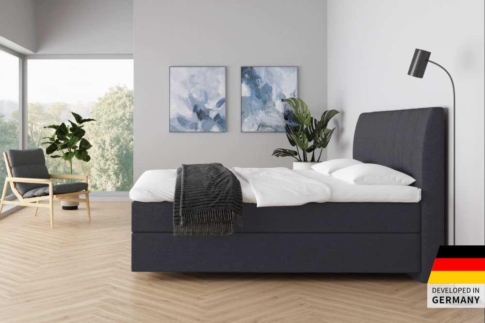 Boxspringbett 160x200 Anthrazit Kaufen 2k25