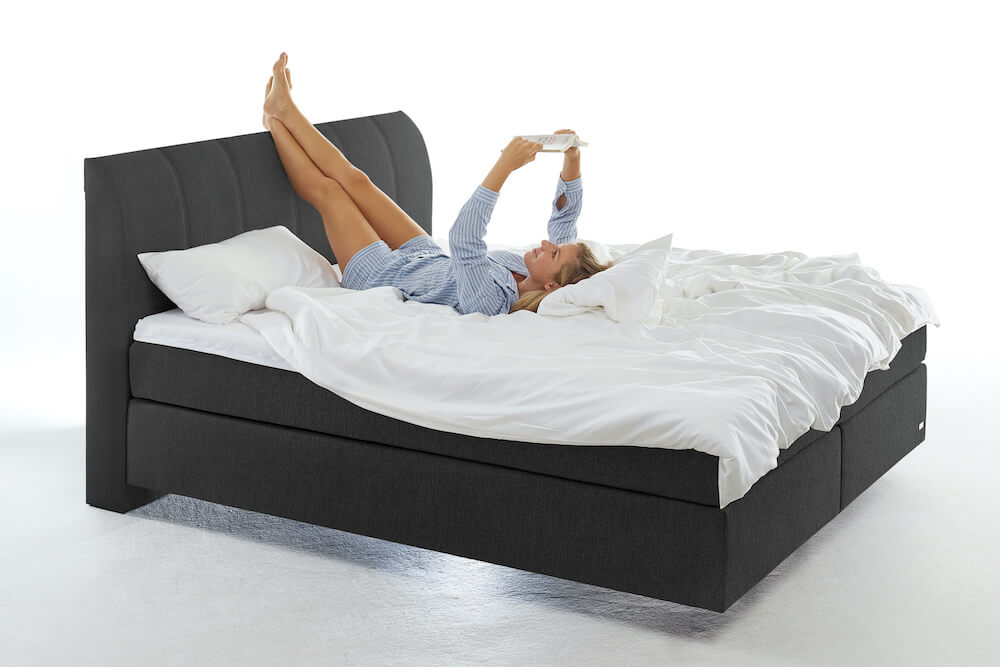 Boxspringbett Anthrazit Kaufen Titelbild