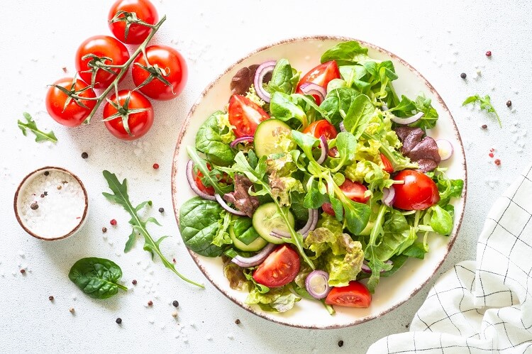 Gemüse Salat Gesund