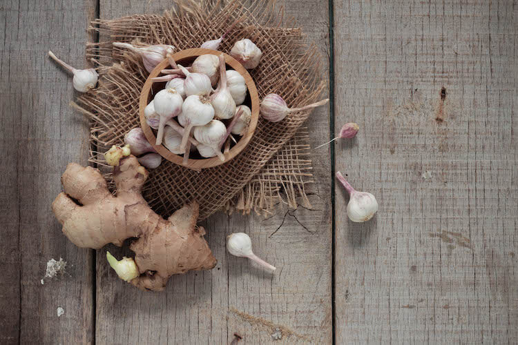 Knoblauch Ingwer Behandlung