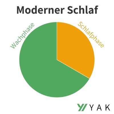 Moderner Schlaf Schlafphase