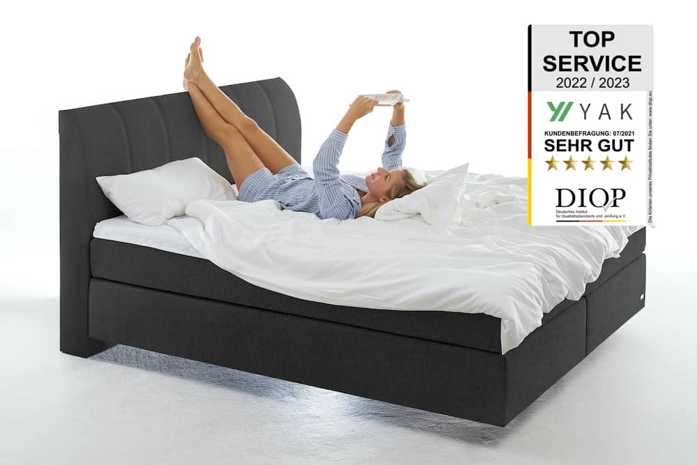 Yak Boxspringbett Diq 23 Titel