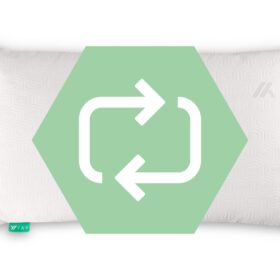 YAK Kopfkissen Tauschbezug Zusatz