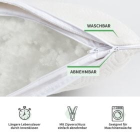 YAK Kopfkissen Vorteile