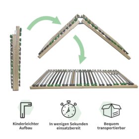 YAK Lattenrost Fertig Aufgebaut Geliefert