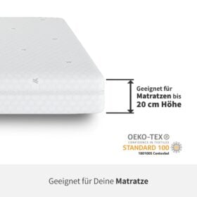 YAK Spannbettlaken Fuer Matratze